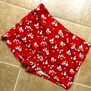 LOFT Floral Print Shorts